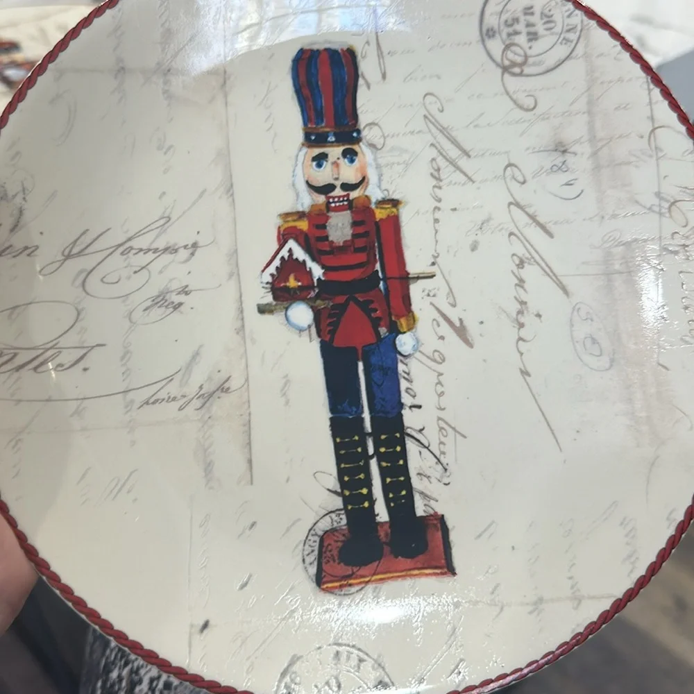 Williams Sonoma Nutcracker Decorative Plate